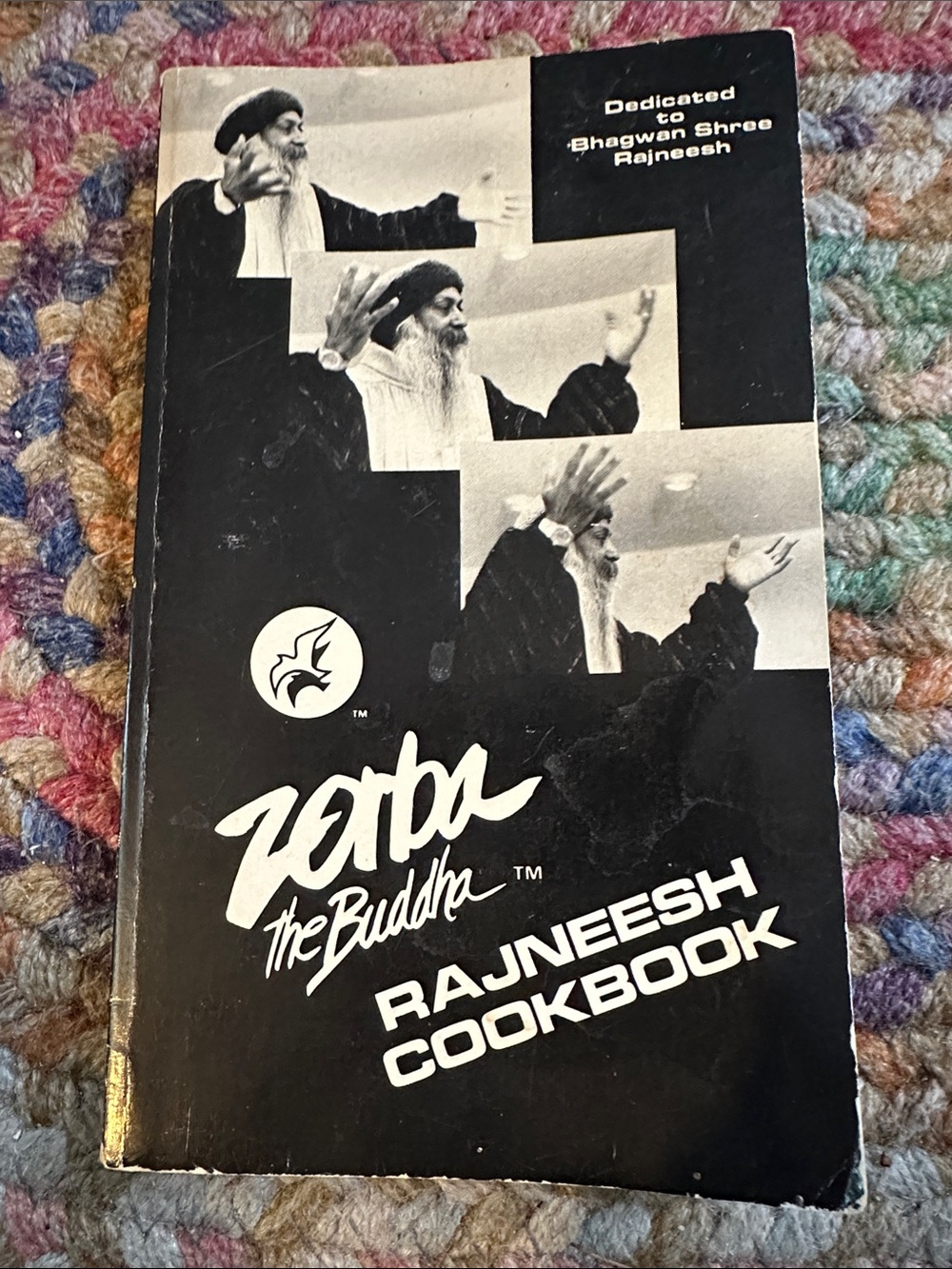 Zorba the Buddha Rajneesh Cookbook 1984 1st Edition Osho Rare Vegetarian